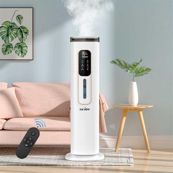 SEJOY Humidificateur ultrasonique de bureau à vapeur froide 2,1 gallons
